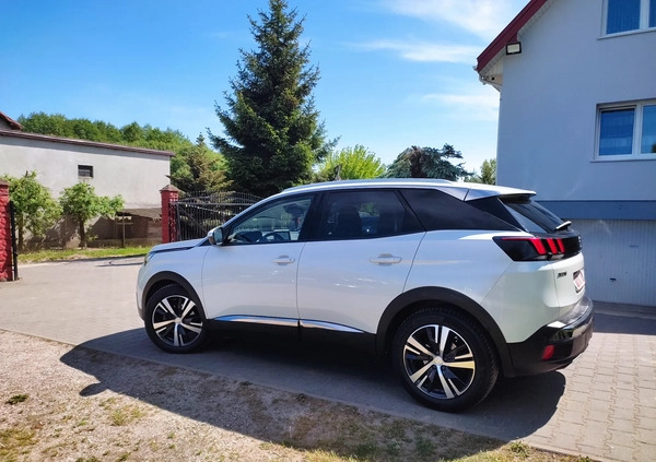 Peugeot 3008 cena 81900 przebieg: 186380, rok produkcji 2019 z Lipsko małe 497